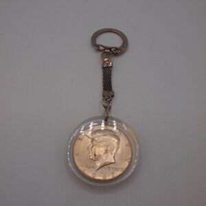 1967 Kennedy Liberty Half Dollar Key Chain